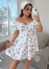 Сукня з квітковим принтом YM-7074.1A12