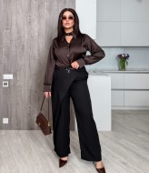 Брюки палаццо с запахом KC-3286A350B420