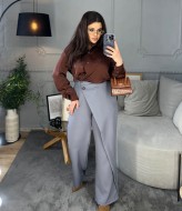 Брюки палаццо с запахом KC-3286A350B420