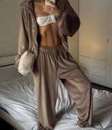 Велюровий oversize костюм LK-327A699