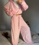 Велюровий oversize костюм LK-327A699