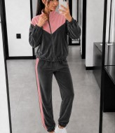Велюровый спортивный костюм KASY-355A750