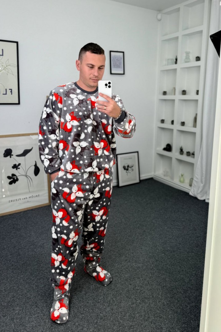 Домашний теплый костюм ELR-3000.3002A18