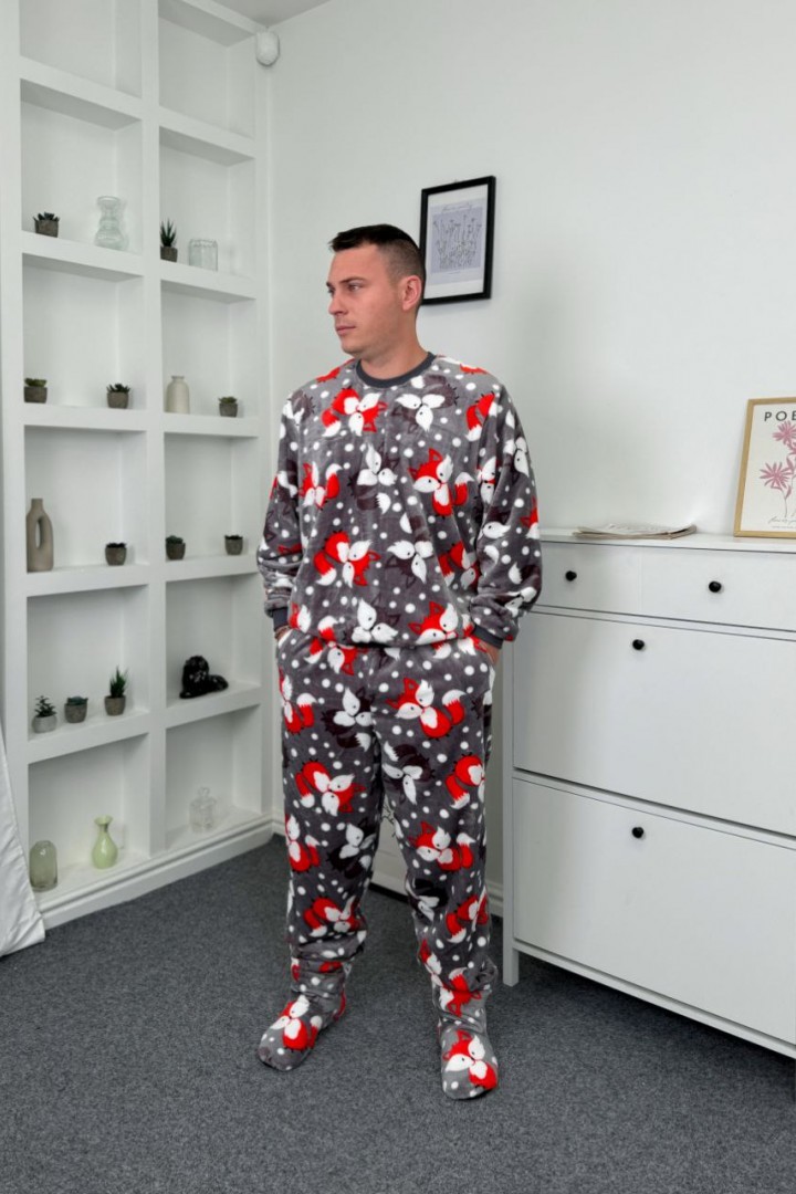 Домашний теплый костюм ELR-3000.3002A18