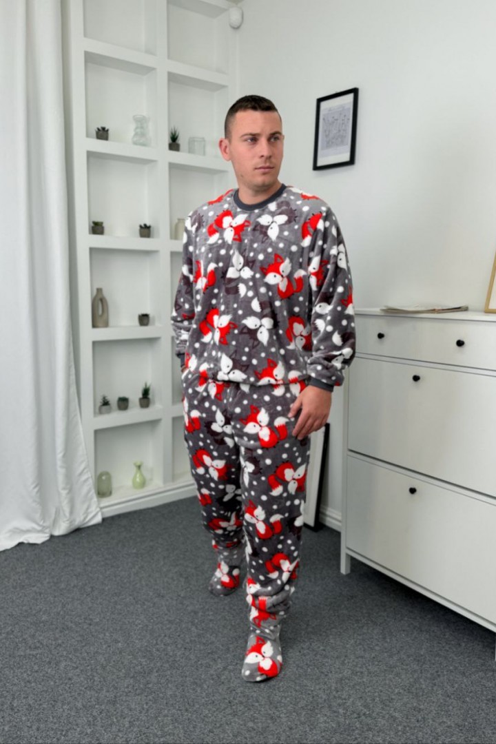 Домашний теплый костюм ELR-3000.3002A18