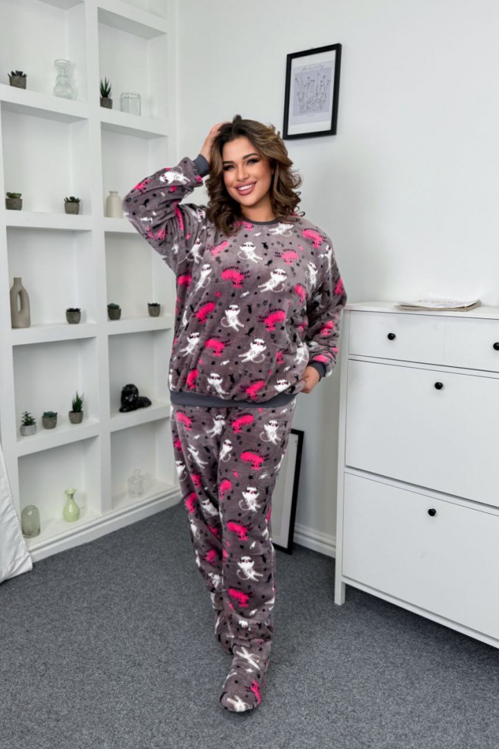 Домашний теплый костюм ELR-3000.3002A18