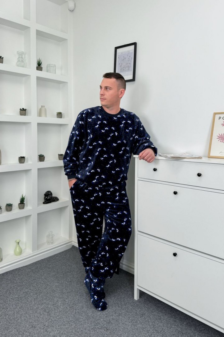 Домашний теплый костюм ELR-3000.3002A18