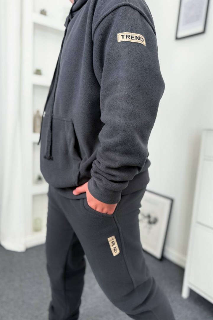 Спортивный костюм мужской флисовый PRA-7000A750