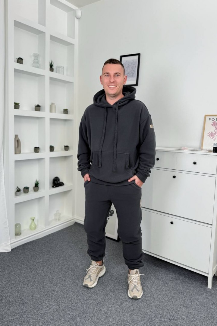 Спортивный костюм мужской флисовый PRA-7000A750