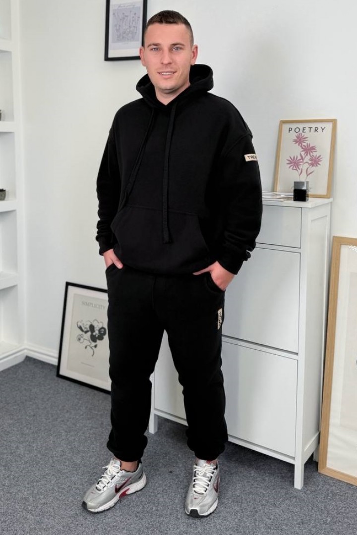 Спортивный костюм мужской флисовый PRA-7000A750