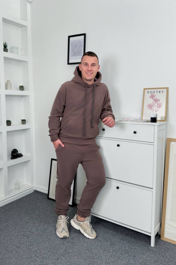 Спортивный костюм мужской флисовый PRA-7000A750