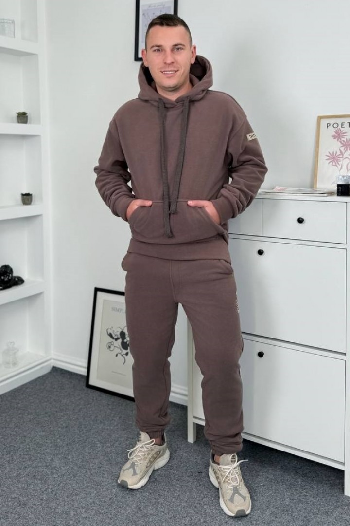 Спортивный костюм мужской флисовый PRA-7000A750