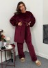 Велюровый домашний костюм тройка KG-7333A840