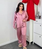 Шелковая пижама больших размеров ET-8850A800