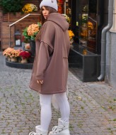 Короткое платье свободного кроя VAI-441A12