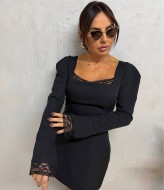 Платье с кружевами  JAC-823A460