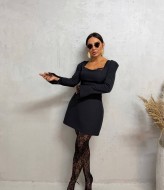 Платье с кружевами  JAC-823A460