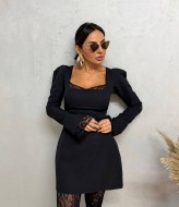 Платье с кружевами  JAC-823A460