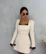 Платье с кружевами  JAC-823A460