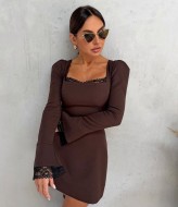 Платье с кружевами  JAC-823A460