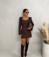 Платье с кружевами  JAC-823A460