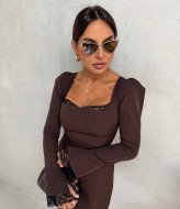 Платье с кружевами  JAC-823A460