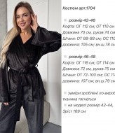 Костюм бархатный  ANA-1704A21