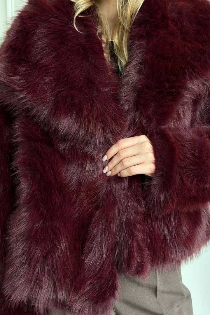 Стильная шуба ZL-833A1600