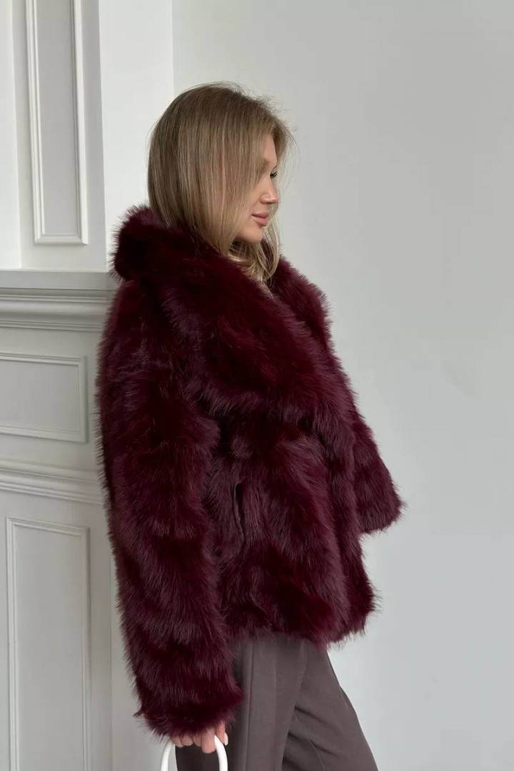 Стильная шуба ZL-833A1600