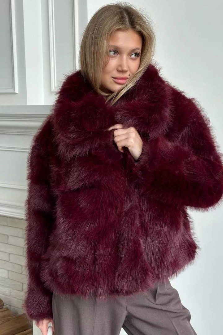 Стильная шуба ZL-833A1600