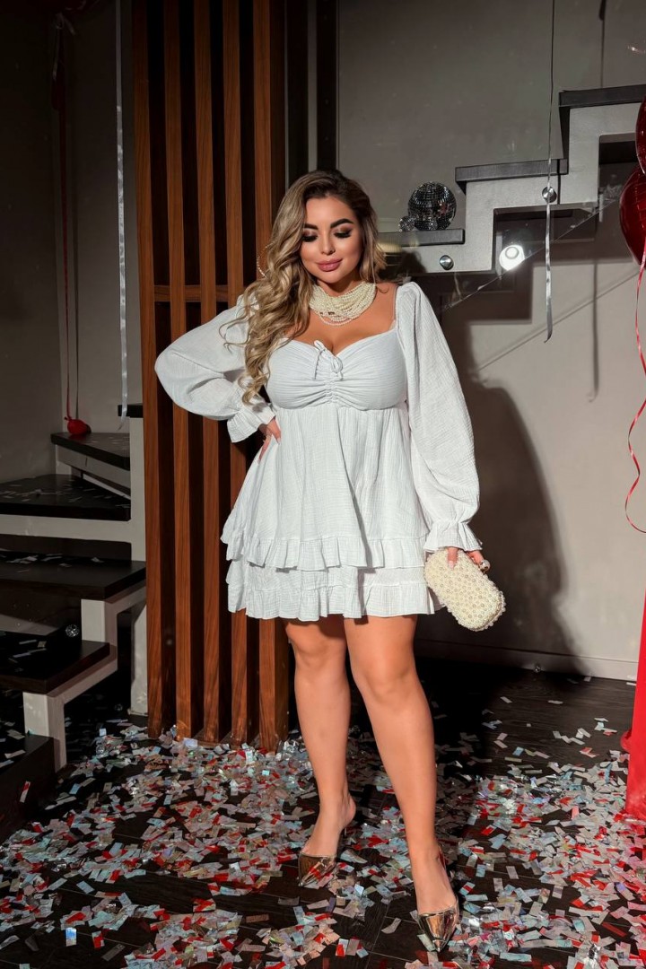 Платье с корсетом сзади INS-009A850