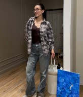 Рубашка фланель женская  SSY-035A500