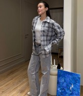 Рубашка фланель женская  SSY-035A500