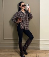 Рубашка фланель женская  SSY-035A500