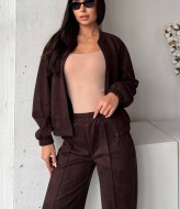 Замшевый костюм YBY-817A850