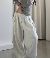 Брюки палаццо трикотажные  LOU-1521A399