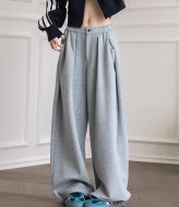 Брюки палаццо трикотажные  LOU-1521A399