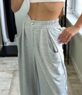 Брюки палаццо трикотажные  LOU-1521A399