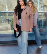 Куртка женская плащевка BAB-443A550