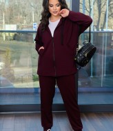 Трикотажный спортивный костюм женский BAB-441A890