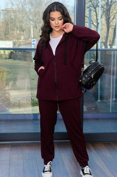 Трикотажный спортивный костюм женский BAB-441A890