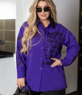 Рубашка женская стильная  DOL-341A450 Рубашка женская стильная  DOL-341A450