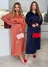 Шелковый костюм с юбкой MT-365A800