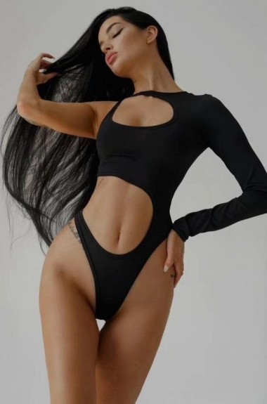 Удивительный боди с асимметрией AKS-127A300