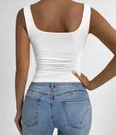 Облегающая майка с квадратным вырезом MIK-5178A230