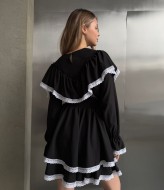 Изысканное платье с кружевом AKS-189A620