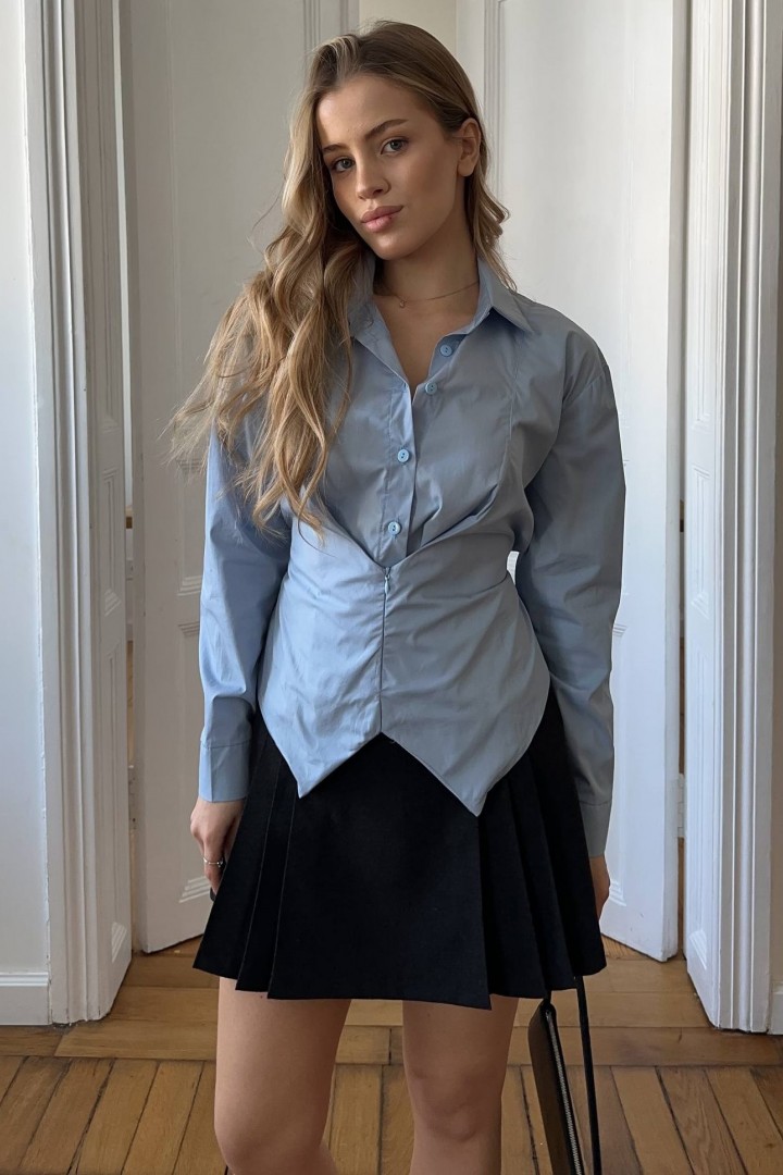 Котоновая рубашка NK-9207A550