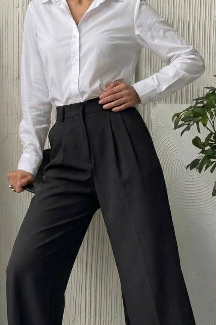 Модные широкие брюки IO-645A420