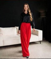 Модные широкие брюки IO-645A420