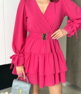 Ніжна сукня з воланами AKS-201A500